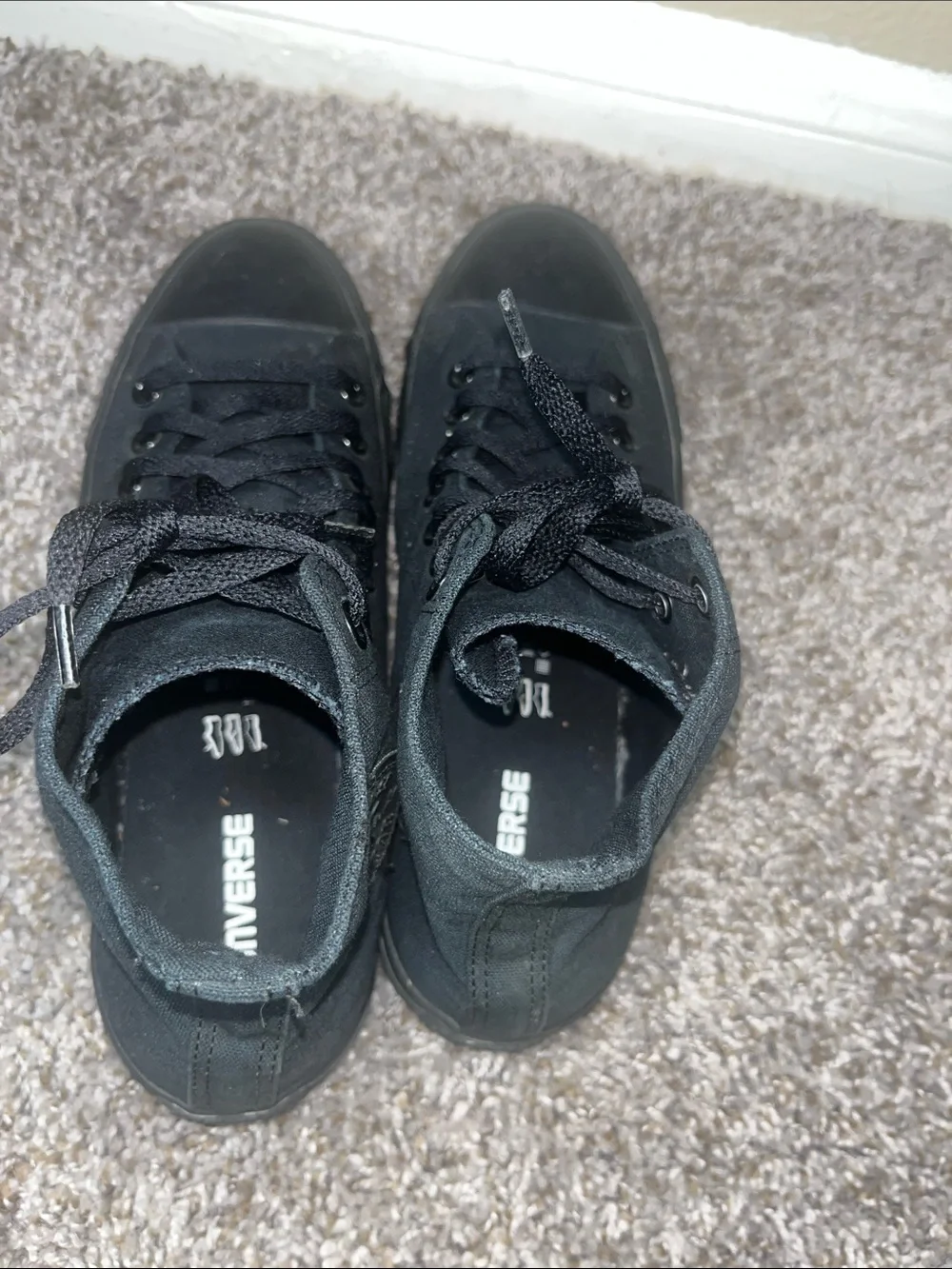 Converse Black High-Top Canvas Sneakers